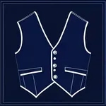 navy blue vest image